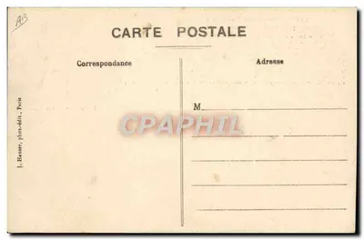 Monoplan Esnault-Pelterie (REP) 1558 — geflogen von Lieutenant De Grailly — J. Hauer, Paris — Rückseite