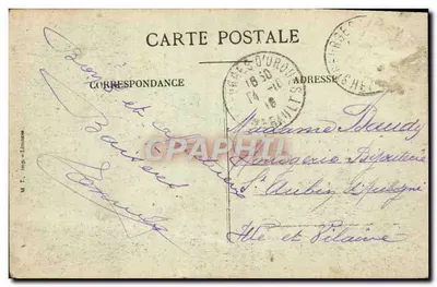 Montpellier — Plac Gare Alavas — wydawca M. T. druk — Limoges, nr 625 — Rewers