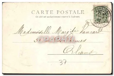 Tours — O novo hotel de cidade — Paris, n° 937a — Verso