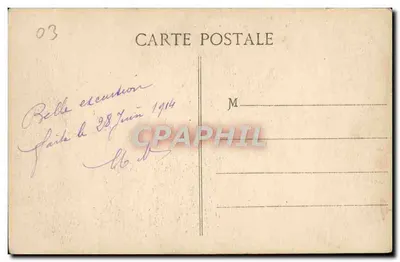 Châtel-de-Montagne (Allier) — Moulin des Darôts — publisher Lamy-Beauchamp, n° 03 — Back