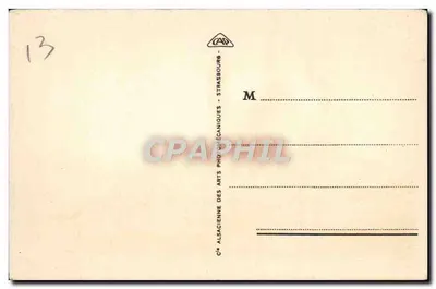 Marseille - Nossa Senhora da Guarda — editor CAP, n° 13 — Verso
