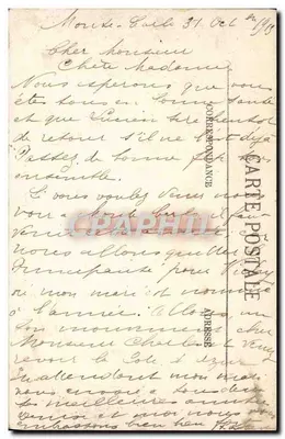 Monte-Carlo — O Casino — O Tiro aos Pombos — LL. — F. Nolw Maison — Verso