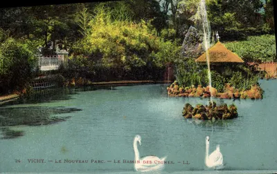 Vichy — O Novo Parque — O Lago dos Cisnes — LL