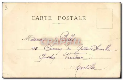 Ćwiczenia artyleryjskie (Coutonne) — M. Bar, prot. Toulon — nr 133 — Rewers