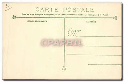 CANNES - Port-Aviação da Napoule - Frey sobre biplano Farman - Encontro de Aviação do 27 de Março ao 3 de Abril de 1910 — Verso