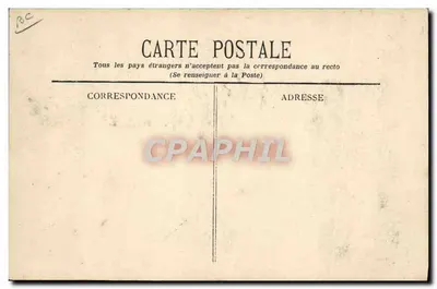 Labouchère sobre monoplano Antoinette — Grande Semana de Aviação — F.F. Paris n°46 — Verso