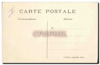 पॉलहैन के बाइप्लैन उड़ते हुए (ओक्टाविये 3) — फ्रेंच वॉइसन, 1909 — जे. हॉजर, फोटो-एडिट. पेरिस — पीछे
