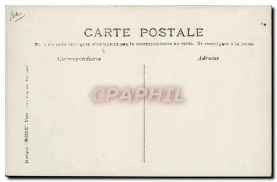 Locomotiva aérea — Rougier no biplano "Voisin" — Verso