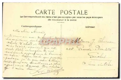 Róża — rysunek ołówkiem — Jef Bannard 1934 — Rewers