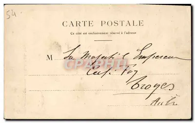 Lunéville. Statua del Generale Lassalle — editore Luneville, n° serie 8 — Verso