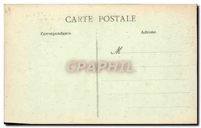 Angers — Statua króla Renego i zamek — L. V. phot — Rewers