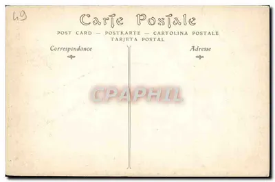 Angers — Hotel Pinçot, Frontowa część z placu — Rewers