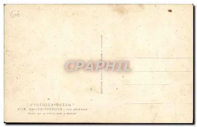 Ax-les-Thermes — Vista general — Ediciones Larcouët - Trulzuit — Reverso