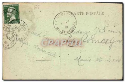 Lourdes — Les Piscines et le Gave — Éditeur : M.L.T. n°51 — Verso