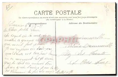 Pyrénées — Lourdes — wydawca nieodczytelny, nr serii nieodczytelny — Rewers