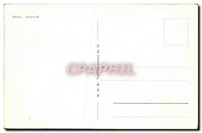 Berlin — Pomnik — W. Sl. B. Tiefdruck-Rekord Nr. 19 — Rewers