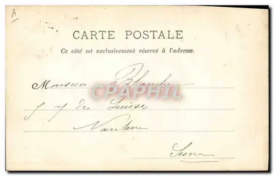 Marinheiros limpando seu navio — Toulon — A. Couturier, fot.-editora, Toulon, n° 440 — Verso