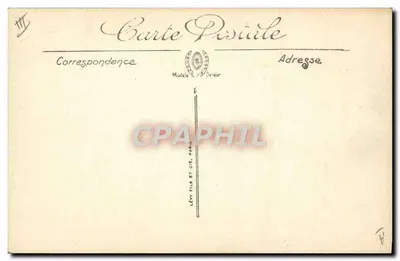 Zatoczenie statku wojennego — SCÈNES DE BORD — n° 44 — Lévy Fil & Cie, Paryż — Rewers