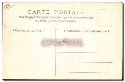 Marine française, Exercice de signaux à bord d'un navire — Collection A. Courrière — Verso