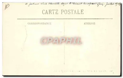 Pierre Landron sobre monoplano de Pischoff — LL. n°206 — Verso