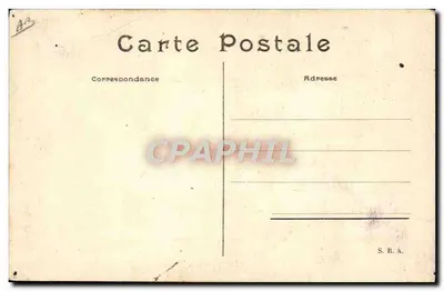 Cartolina d'epoca Aereo Aviazione Jean Gobron — Verso
