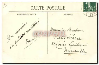 Der Monoplan "Antoinette" von M. Hubert Latham — Nos Aéroplanes, Serie 55 — Rückseite