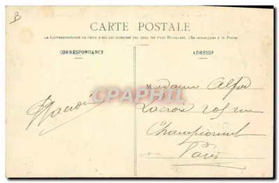 Het vliegtuig "Farman" op het kamp van Châlons — In volle vlucht, in een bocht — Librairie Militaire Guérin, Mourmalon — Achterkant
