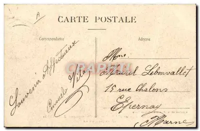 Gran Semana de Aviación de Champagne — Latham toma su vuelo — Blanchart, editor, Passage des Variétés, Reims — Reverso