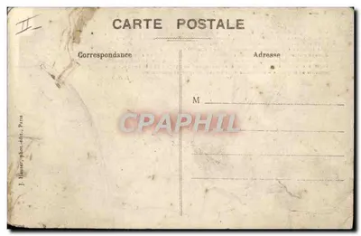 Monoplan Train, piloté par Train — appareil aéronautique — éditeur J. Haunter, Paris, n° 1499 — Verso