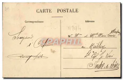 Orléans - Plac Martroi - Rue de la République — Th. G. wydawca, nr 815 — Rewers