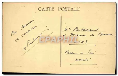 Avallon — Vista sobre Cousin-la-Roche — Editor Hollis — Reverso