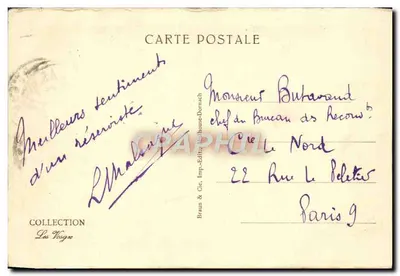 St-Dié — Roche St-Martin — Braun & Cie, Drukarnia House-Dornach, n°2073 — Rewers