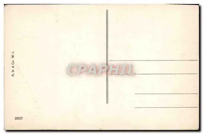 Viena I, Igreja de São Estêvão — editor A.B. & Co. W.I. n° 20027 — Verso