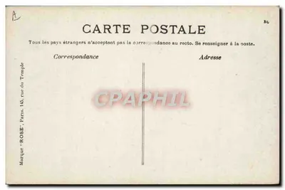 Locomotion aérea — Blériot em monoplan 23 em Reims — edição Rose — Verso