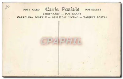 Historia Lotnictwa — Spektakl Lotniczy na Pierwszym Piętrze Wieży Eiffla — ND Phot. — Rewers