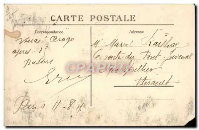 L'Aviateur Tétard, sur biplan Bristol — carte postale n°76, éditée par Pellerier — Reverso