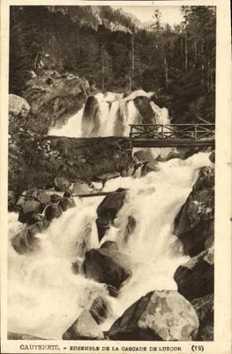 Cauterets - Ensemble de la cascade de Lutour (19)