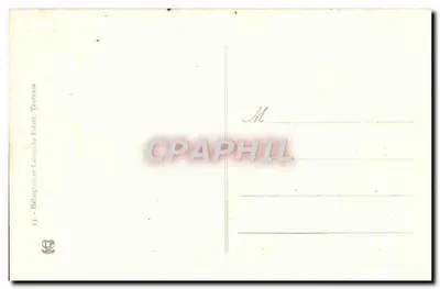 Cauterets - Miasto, Péguère i Dolina Cambasque — Héliogravure Lahouche Frères, Toulouse, nr 14 — Rewers