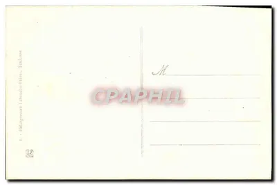 Caüterets - Vue générale sur la ville et vallée de Lutour — (40) — Hâligravure Labouche Frères, Toulouse — Verso