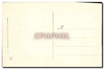 Gavarnie - El Casque visto en la faja de la Brèche de Roland — Héliogravure Laboucote Frères, Toulouse (24) — Reverso
