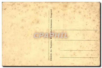 Touggourt - O Lavatório — editor ARB, n° 42 — Verso