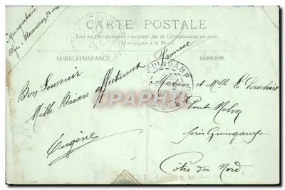 Algéro — Cimetière Arabe de la Bouzaréah — éditeur impr. A. Lévy, n° 43 — Achterkant