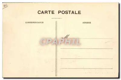 ÉTAMPES - A Escola de Aviação - Henri Farman em pleno voo — Verso