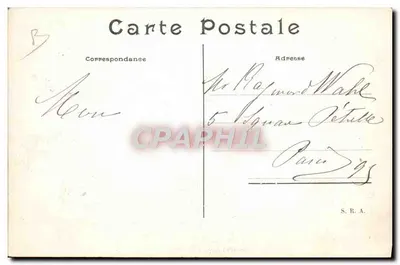 R. Esnault-Pelterie — piloto da aviação militar — editor não identificado — Verso