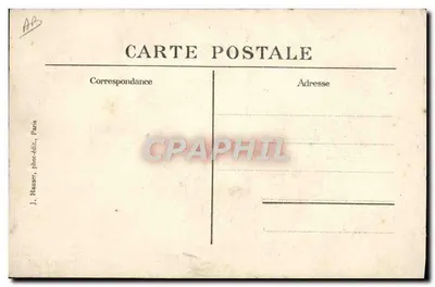 Monoplan Blériot, pilotado por Garros — série 1512 — J. Hauser, Paris — Verso