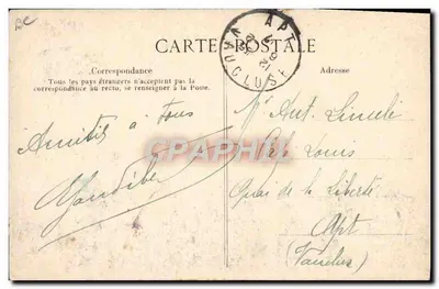 Pierre LANDRON, sobre monoplano de Pischhoff — edição ELD — número de série não visível — Verso