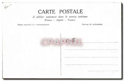 Gibert, sobre monoplane Rep. — piloto de aviação — carta postal Bilhete postal antigo — Verso