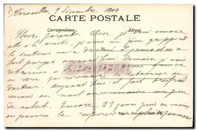 Paris — Circuito aéreo do Conde de Lambert — C. M. editor — Verso