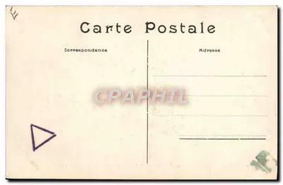 Arrivée de Blériot à Douvres après la traversée du Détroit — 25 Juillet 1909 — éditeur non visible — Verso