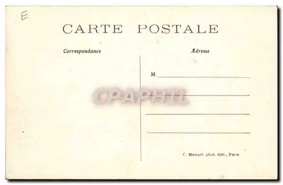 Het Vliegtuig Gastambide en Mangin — Het Vliegtuig Antoinette 50 H.P. 8 cilinders — C.M. — Achterkant